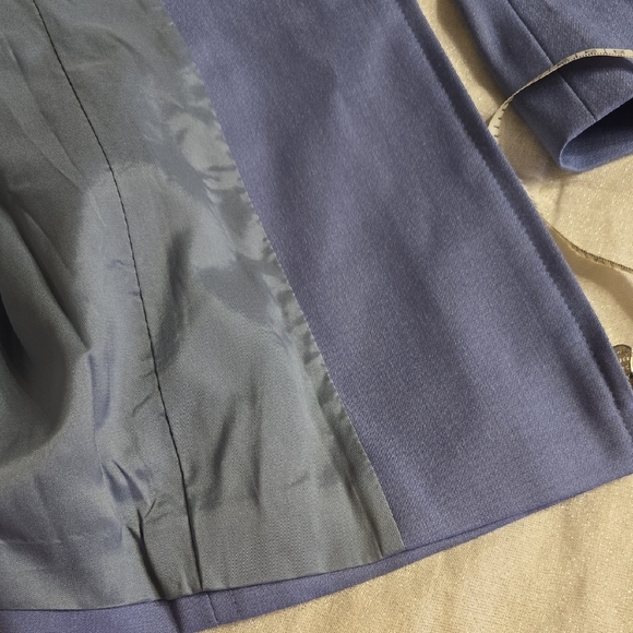 Escada Blue Women's Blazer. Virgen Wool. - Picture 11 of 13